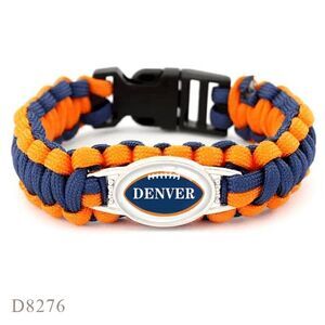 NFL DENVER BRONCOS Woven Bracelet NIP